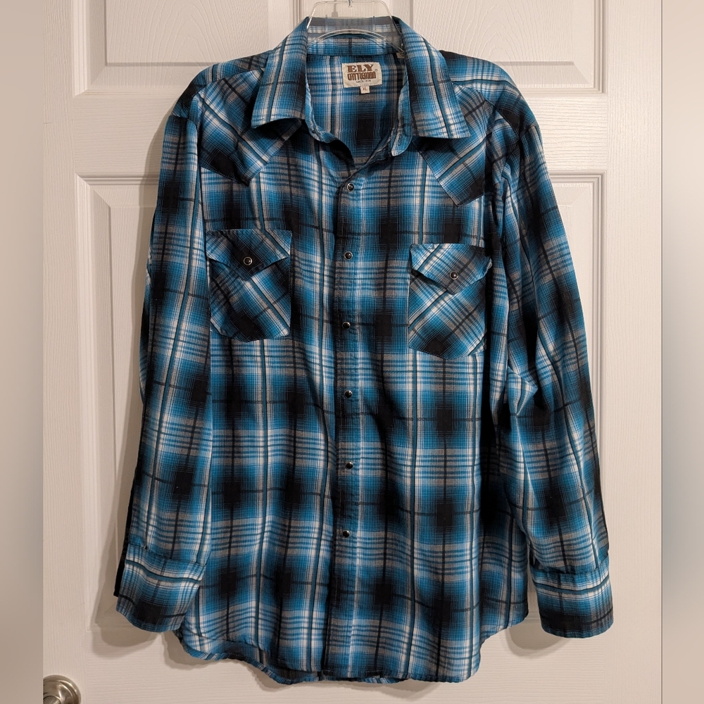 Ely Cattleman Men's Long Sleeve Shirt